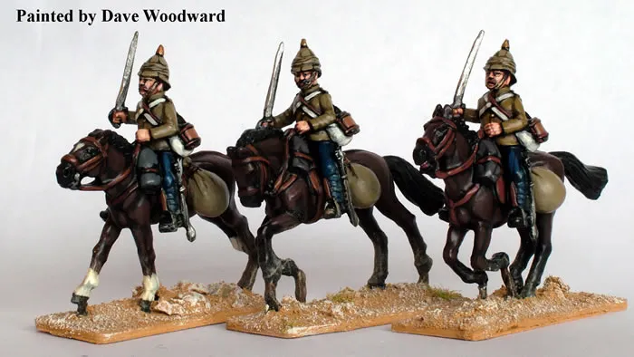 Perry Miniatures Soudan SB34 figurines 10th Hussars sabres