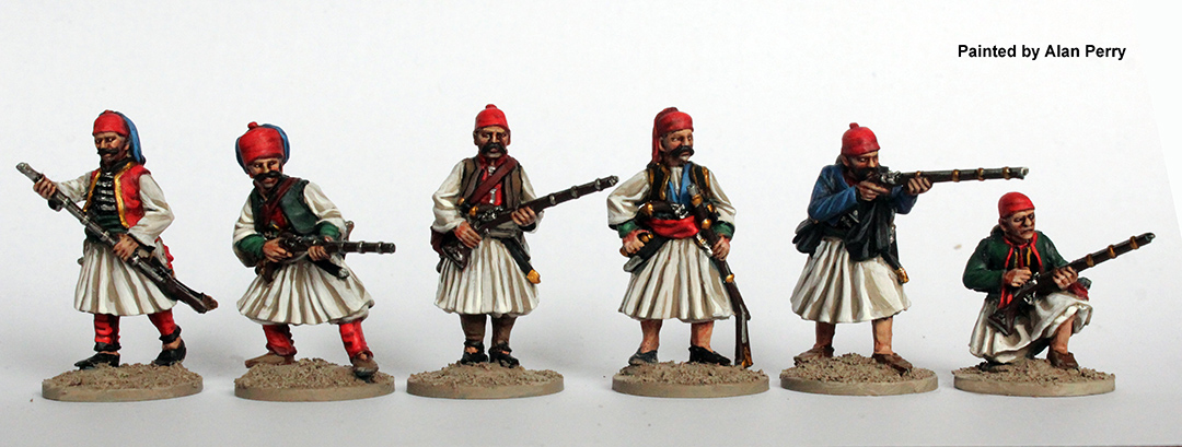 Perry Miniatures Napoleonic OT 45 figurines infanterie albanaise tirailleurs