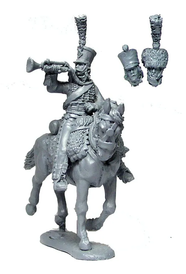 Perry Miniatures 40mm PE29 French Hussar figurine trompette