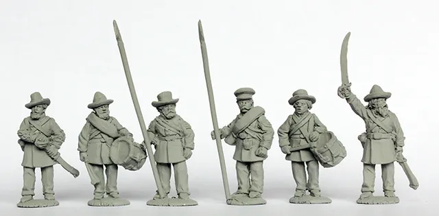 Perry Miniatures American Civil War ACW88 Commandement figurine