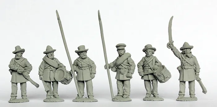 Perry Miniatures American Civil War ACW88 Commandement figurine