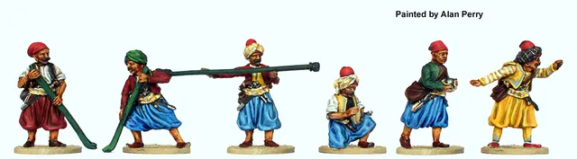 Perry Miniatures OT 34 Artillerie lourde figurines servants