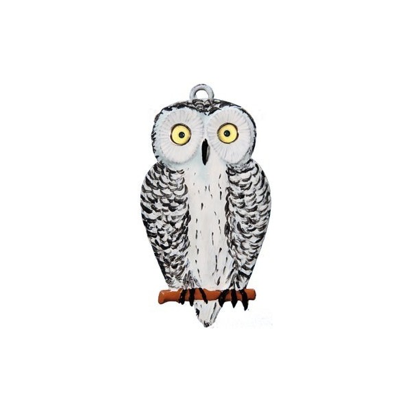 ART GIRONA Miniatures Snow Owl figurine chouette à peindre