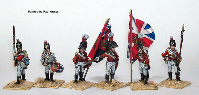 Perry Miniatures Napoleonic BH 91 figurines infanterie 1801-07 métal