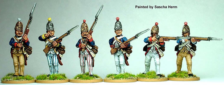 Perry AW79 grenadier Hesse-Cassel figurines 28mm