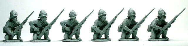 Perry Miniatures Victoria SB11 figurines 28mm infanterie à genoux