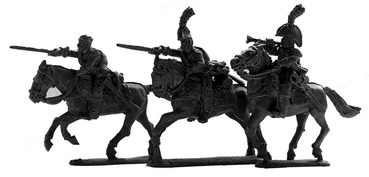Perry Miniatures Napoleonic DB 28 figurines Dutch Carabinier command