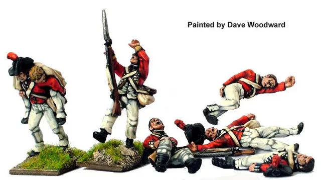 Perry AWI AW59 Britanniques pertes figurines 28mm