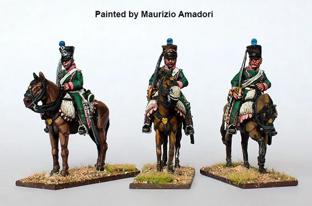 Perry Miniatures Napoleonic FN57 figurine chasseurs à cheval