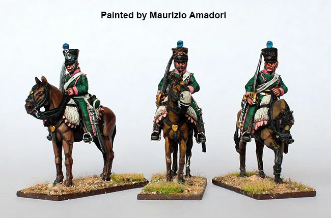 Perry Miniatures Napoleonic FN57 figurine chasseurs à cheval