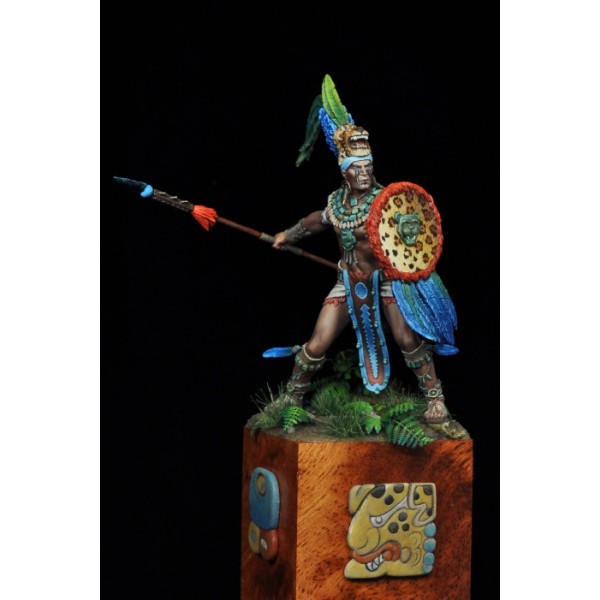 ART GIRONA Miniatures Mayan Warrior figurine 54 mm à peindre