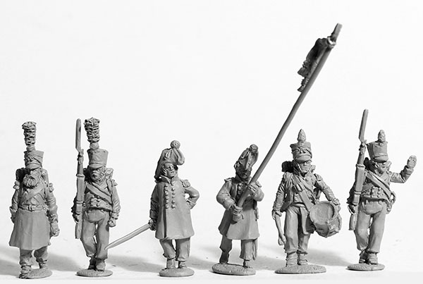Perry Napoleonic NCR 45 Mecklenburg commandement figurine 28mm