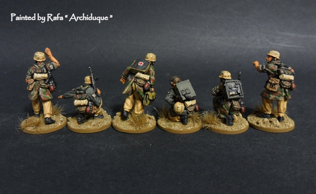 Perry Miniatures WW2 GWW 22 Fallschirmjäger figurines 28mm métal