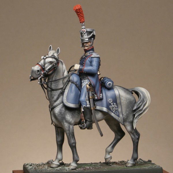 Art Girona Miniatures Officier train artillerie figurine 54mm garde