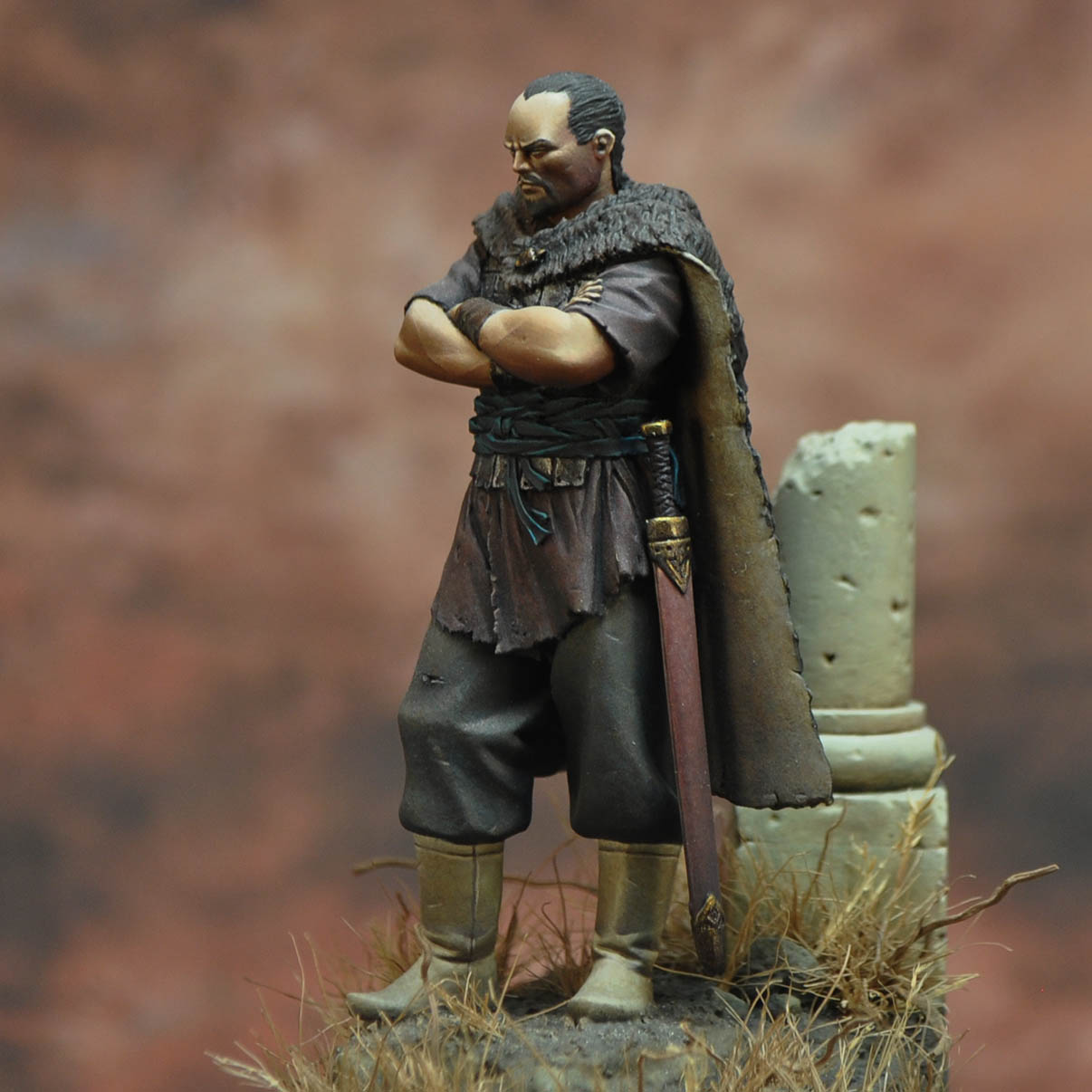 ART GIRONA Serie Historical Attila le Hun figurine 54mm
