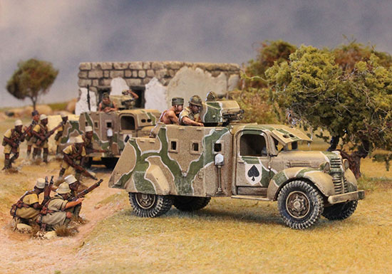 Perry Miniatures World War 2 FWW 26 Dodge Tanake blindé résine