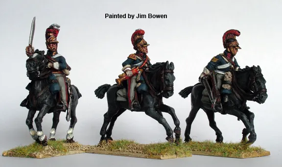 Perry Miniatures Napoleonic BH24 Household Cavalry figurines galop