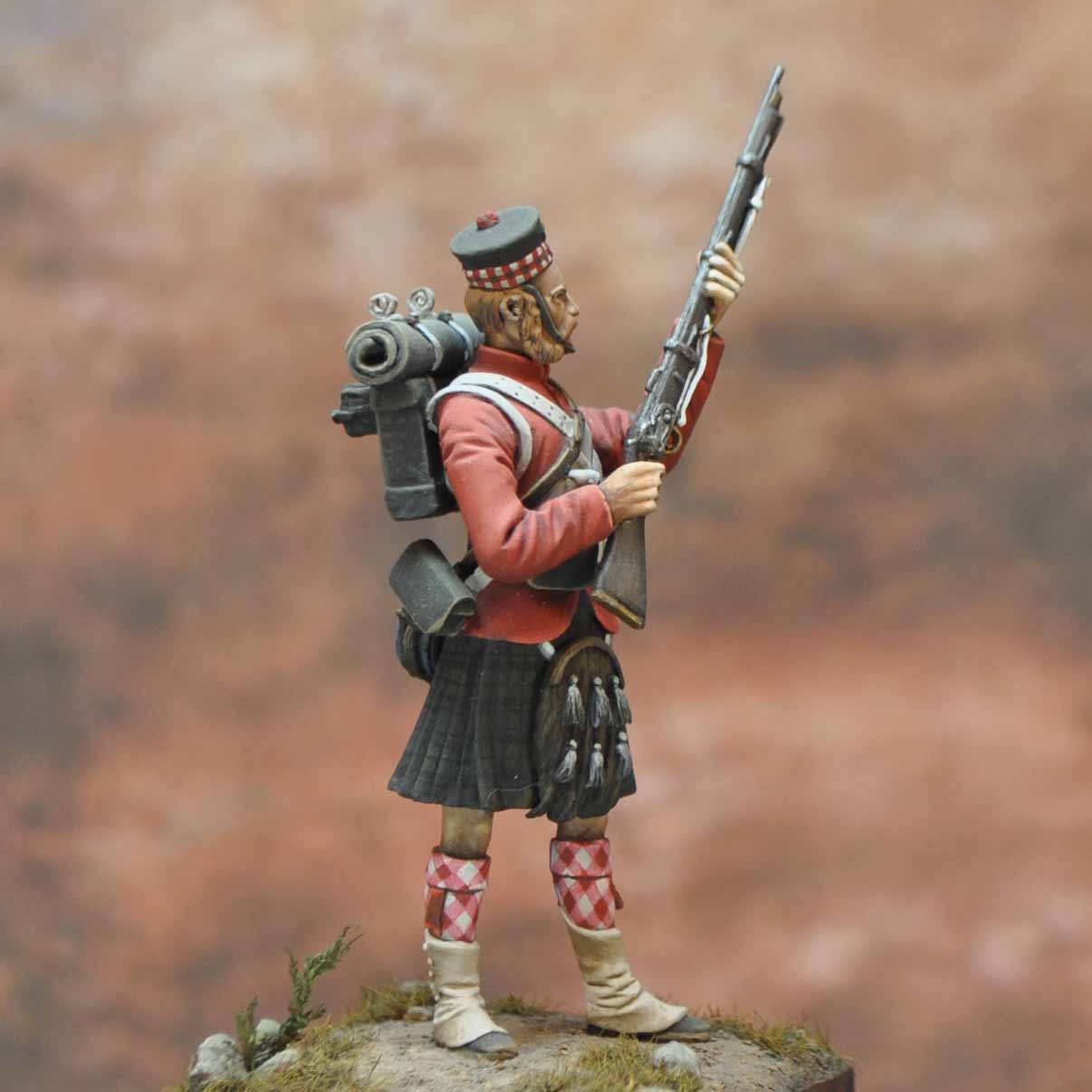 Art Girona International 93rd Sutherland Highlanders figurine 1863