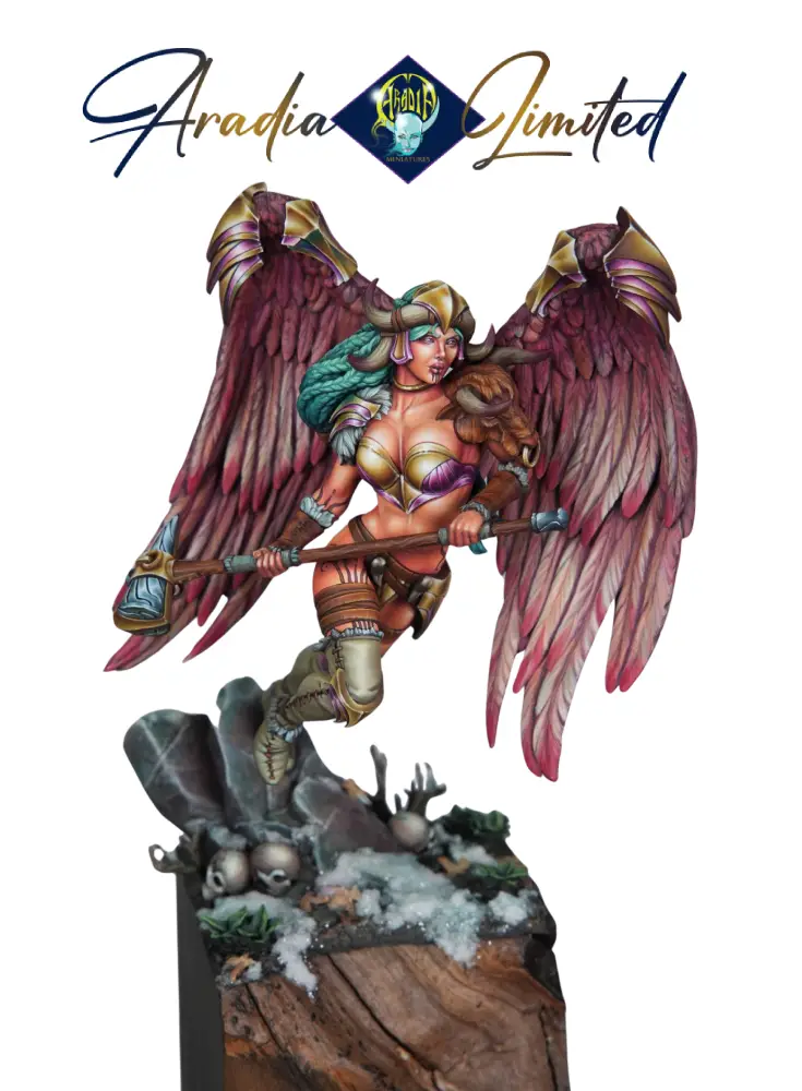 Aradia Minis Hyperborea Brynhildr figurine résine