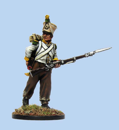 Perry Miniatures 40mm PE3 Voltigeur français figurine avançant