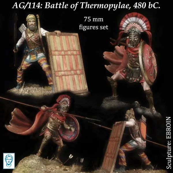 Art Girona Miniatures Thermopyles 480 figurine spartiates
