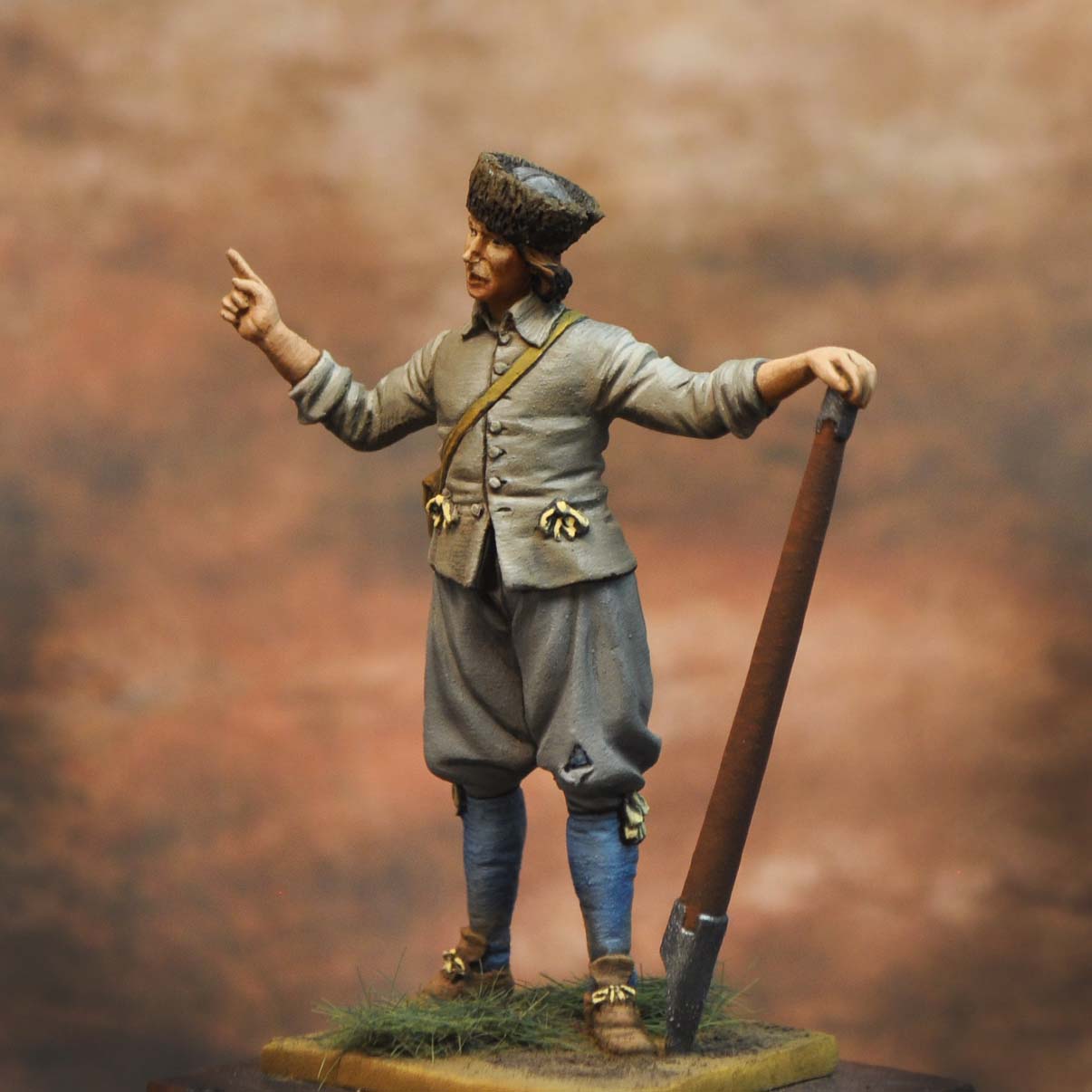 ART GIRONA General Serie Servant de Pièce figurine Impérial