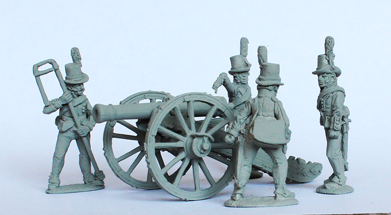 Perry Miniatures DAN35 Artillerie 6 pdr figurines 28mm 1803-08
