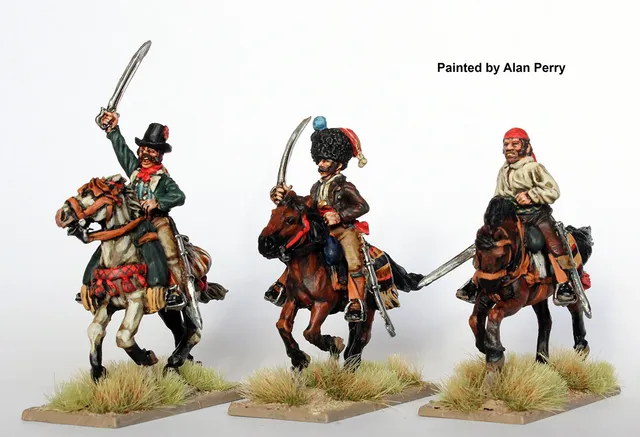 Perry Miniatures Napoleonic SPA 60 Guérillas montées figurines métal