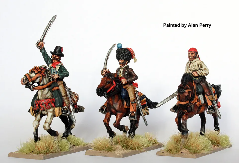 Perry Miniatures Napoleonic SPA 60 Guérillas montées figurines métal