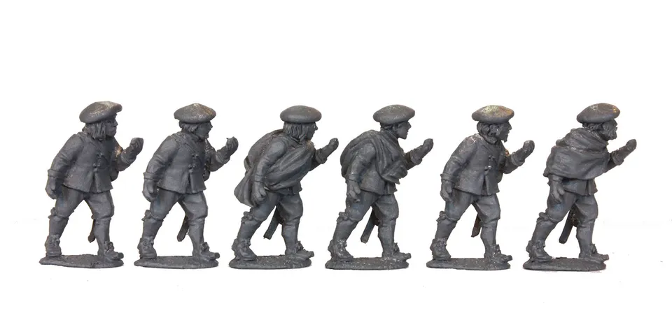Perry SW10 piquiers sans armure figurines 28mm avancent