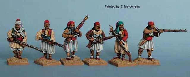 Perry Miniatures SB67 Bashi-Bazouk à pied figurines 28mm