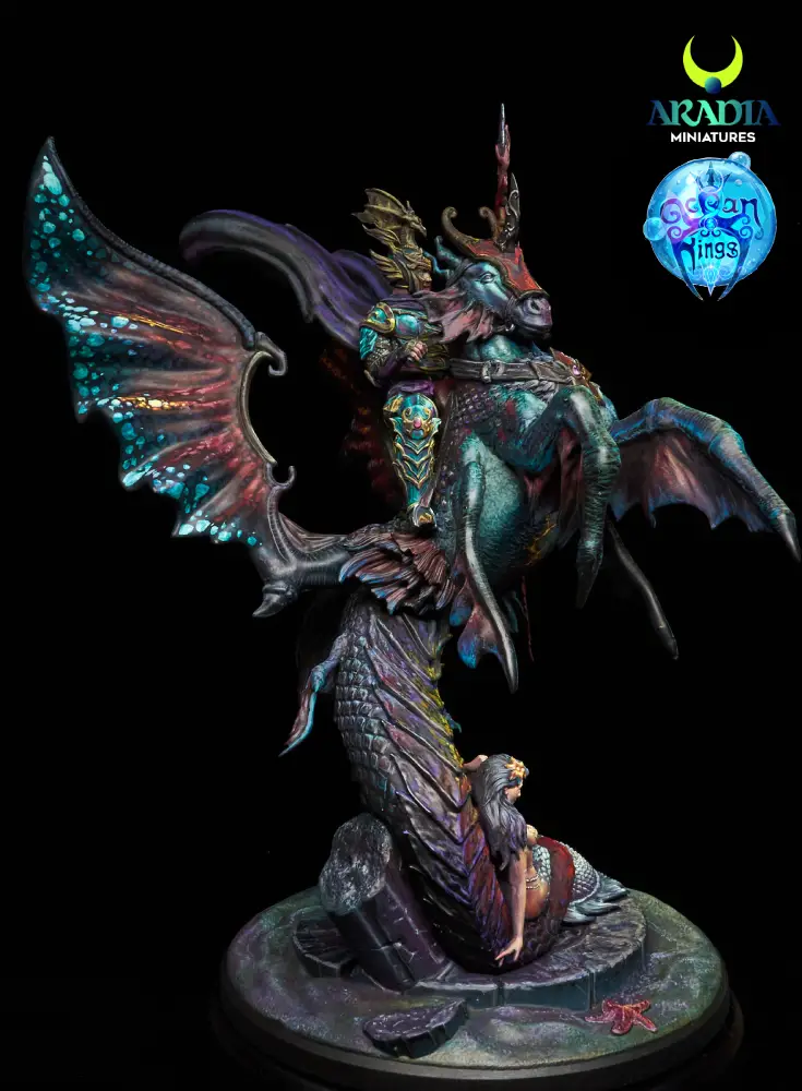 Aradia Ocean Kings The Tides Knight figurine à peindre