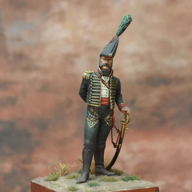 ART GIRONA Napoleonic Officer Catalonia 1807 figurine officier