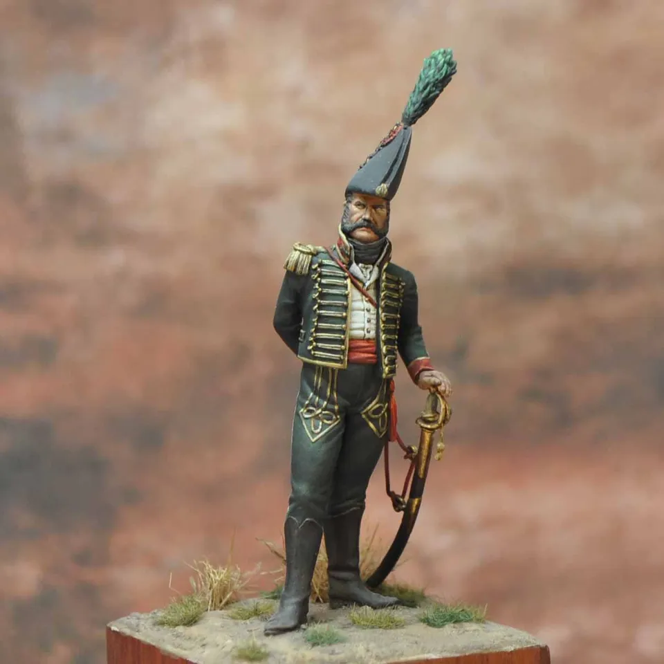ART GIRONA Napoleonic Officer Catalonia 1807 figurine officier