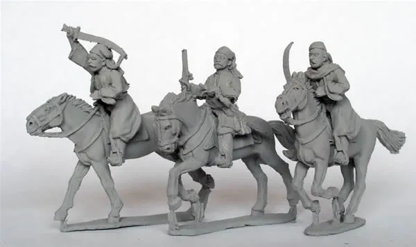Perry Miniatures Sudan SB63 figurines bachi-bouzouks montés sabre