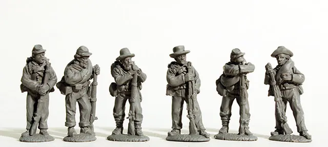 Perry Miniatures ACW 81 infanterie confédérée figurines 28mm