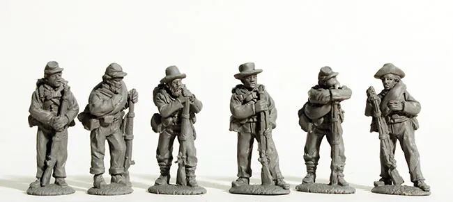 Perry Miniatures ACW 81 infanterie confédérée figurines 28mm