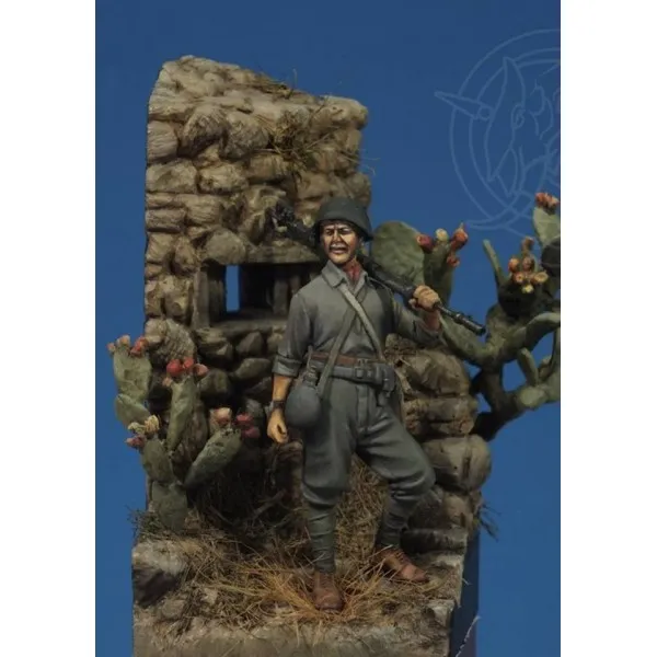 Art Girona Livorno Sicily 1943 figurine infanterie 54mm