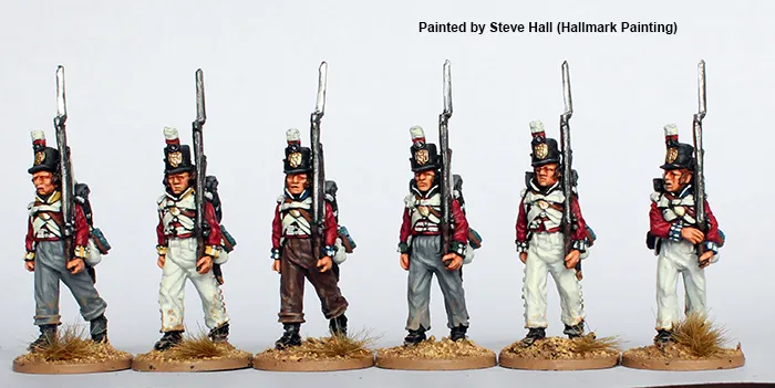 Perry Napoleonic BH 69 infanterie figurines métal marche