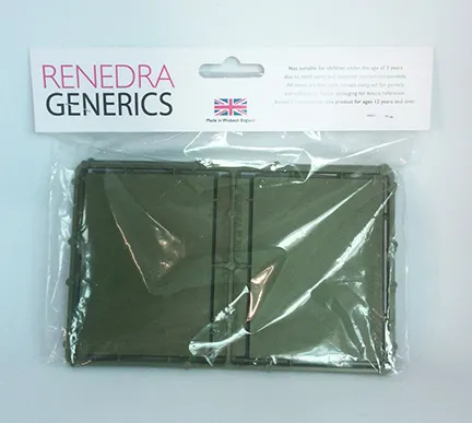 Perry Miniatures Accessories B 64 socles artillerie 65x90 mm x4