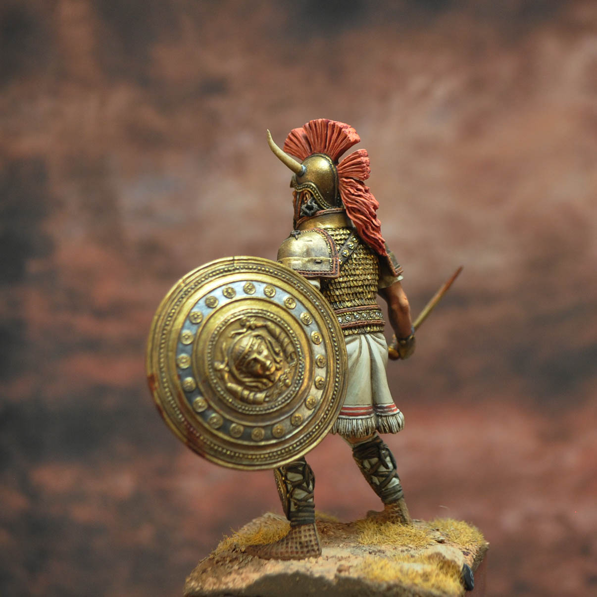 Art Girona Historical Agamemnon Mycènes figurine 54 mm