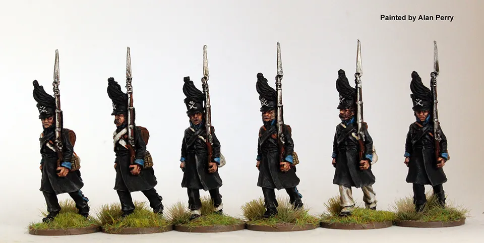 Perry Miniatures Napoleonic NBK 29 Black Band figurines 28mm