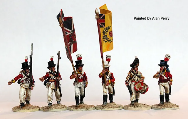 Perry Napoleonic BH 81 commandement chapeaux ronds figurines