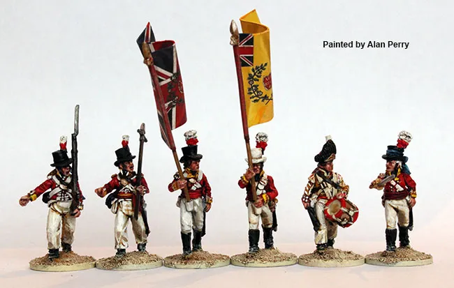 Perry Napoleonic BH 81 commandement chapeaux ronds figurines