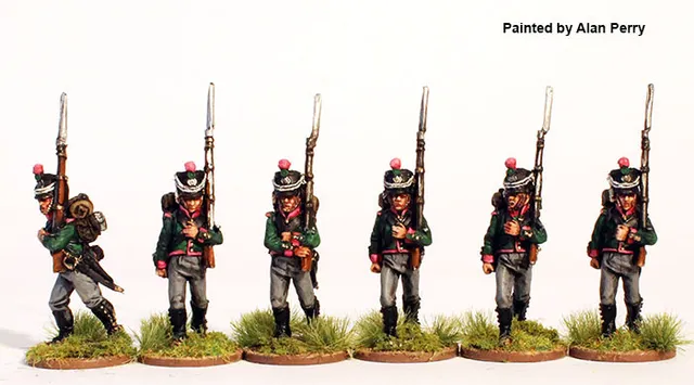 Perry Napoleonic NCR25 Anhalt fusiliers figurines 1809