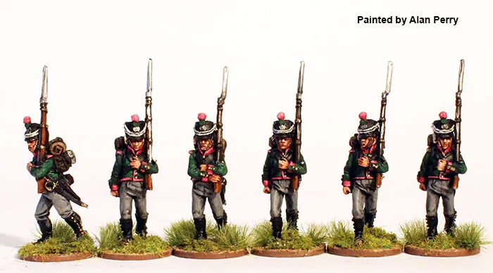 Perry Napoleonic NCR25 Anhalt fusiliers figurines 1809