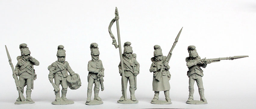 Perry Miniatures Napoleonic AN 63 figurines commandement allemand