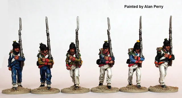 Perry Miniatures Napoleonic FE 10 infanterie légère attaque