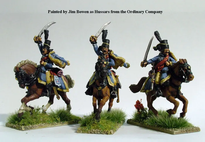 Perry Miniatures AW169 figurines hussards 28mm charge pelisse