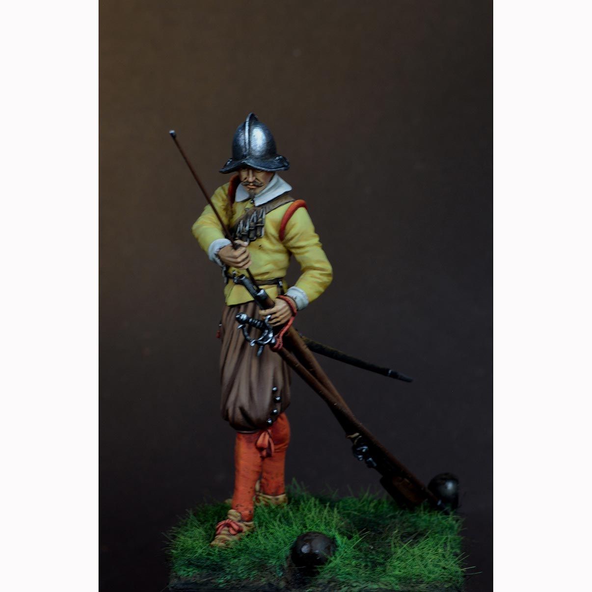 Art Girona General Serie arquebusier espagnol figurine 1618-1648